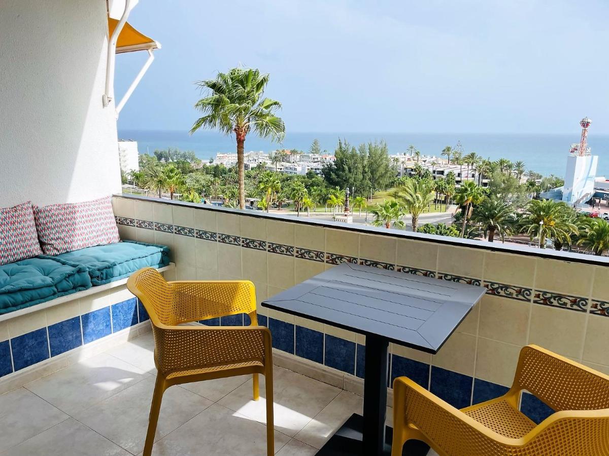 Meerblick Beach-Apartment Monte Rojo San Agustín Exterior foto