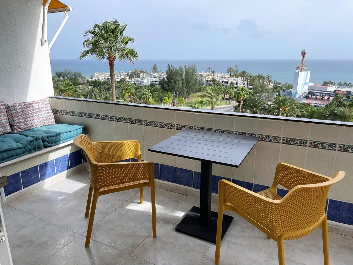 Meerblick Beach-Apartment Monte Rojo San Agustín Exterior foto
