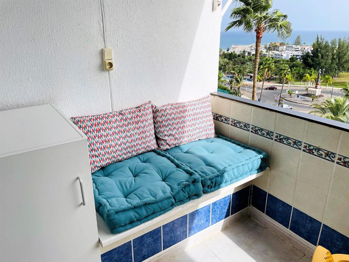 Meerblick Beach-Apartment Monte Rojo San Agustín Exterior foto