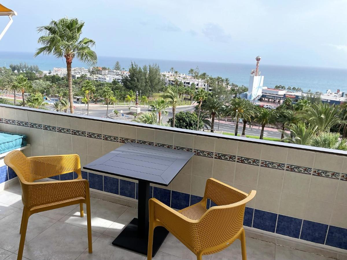Meerblick Beach-Apartment Monte Rojo San Agustín Exterior foto