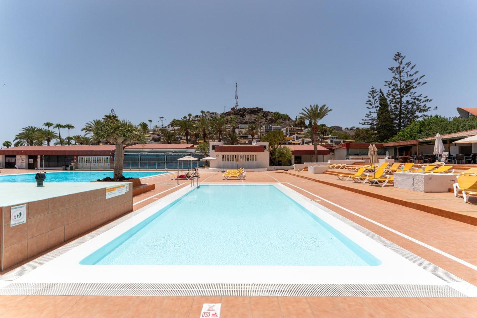 Meerblick Beach-Apartment Monte Rojo San Agustín Exterior foto