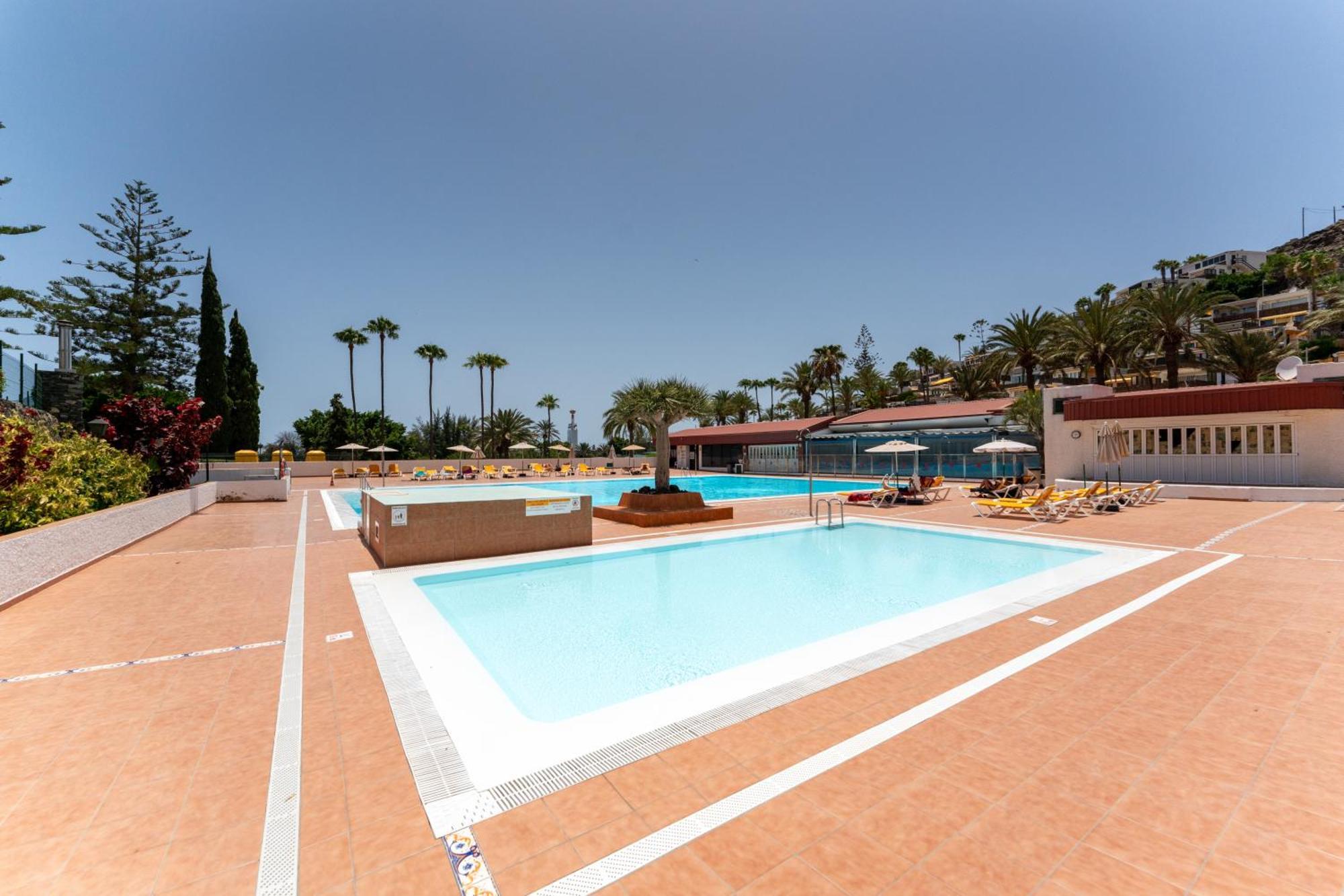 Meerblick Beach-Apartment Monte Rojo San Agustín Exterior foto